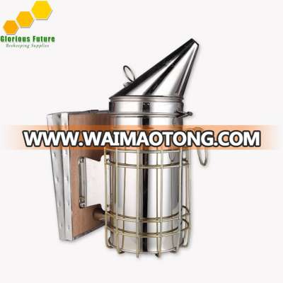 Beekeeping Equipment Stainless Steel Smoker Manual-Operated Bee Smoker