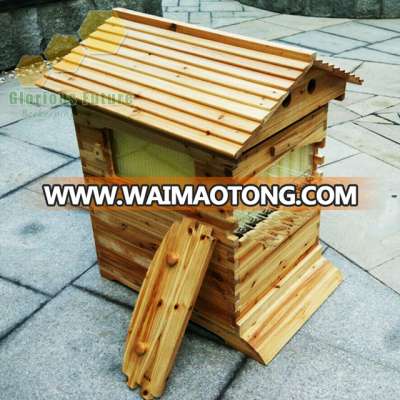 Convenient Designed auto honey flow bee hive with 7 flow frame